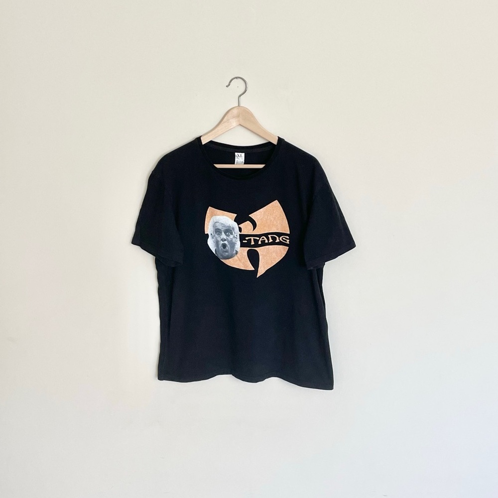 Ric Flair Woo Tang Clan Graphic Black T Shirt Adult size XL